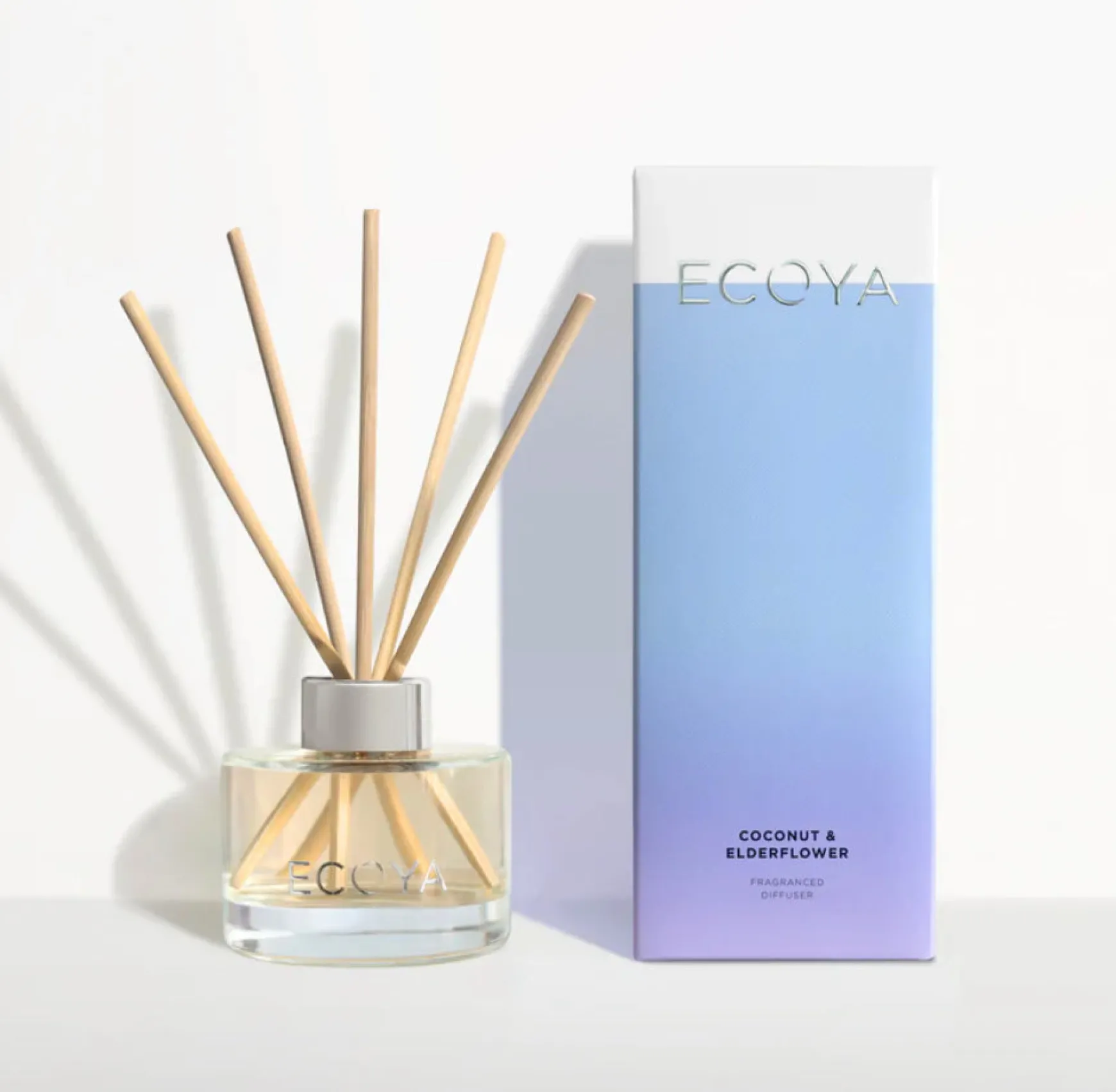 Ecoya Mini Diffuser - Coconut & Elderflower