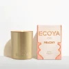 Ecoya Peachy Goldie Candle - Holiday Collection