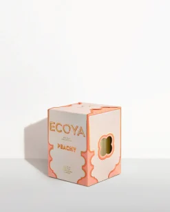 Ecoya Peachy Goldie Candle - Holiday Collection
