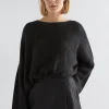 Elk Agna Sweater - Black