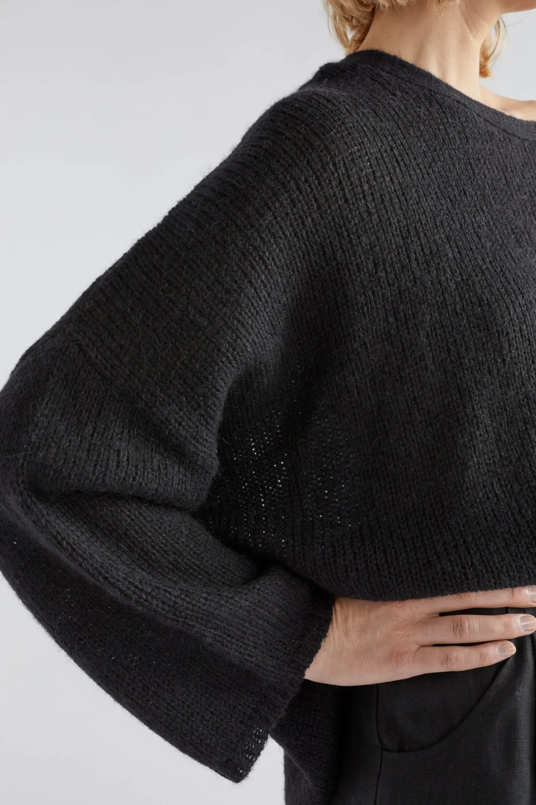 Elk Agna Sweater - Black