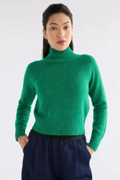 Elk Enka Sweater - Milan Green