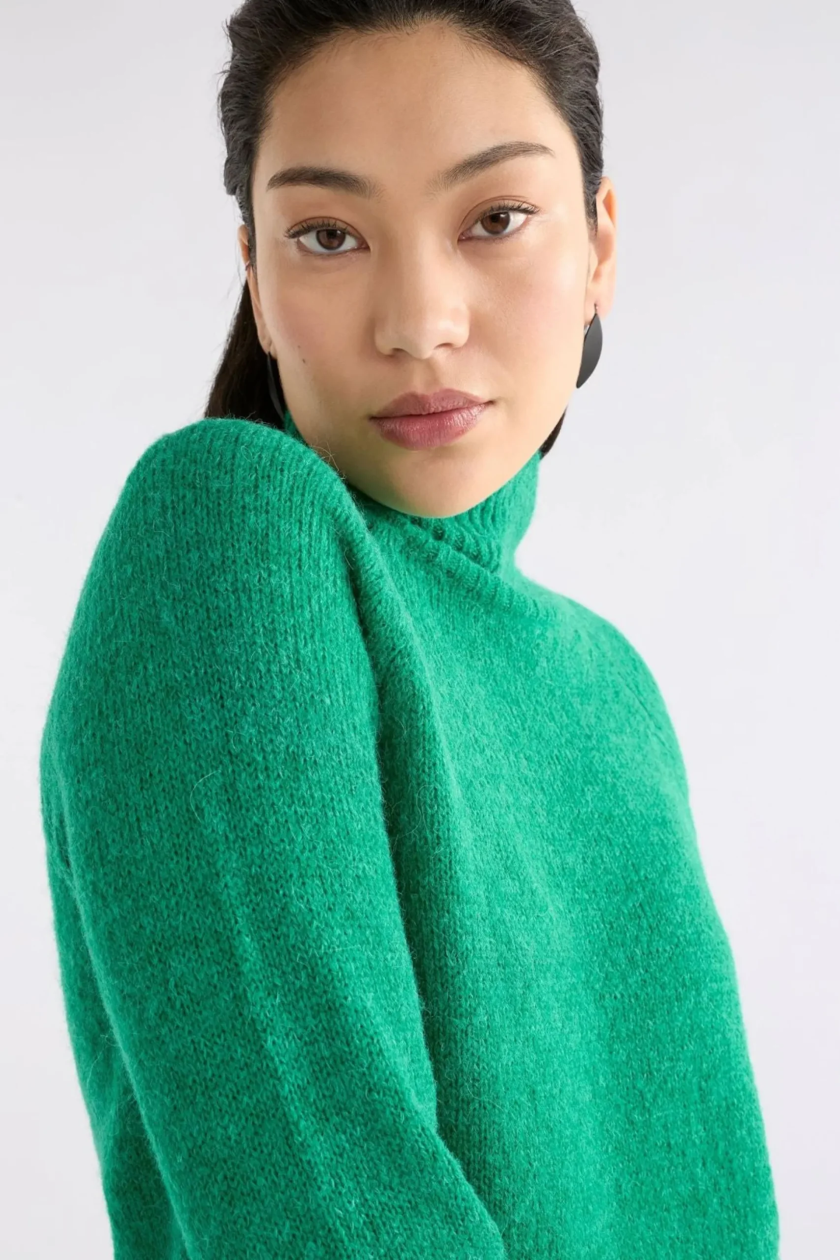 Elk Enka Sweater - Milan Green