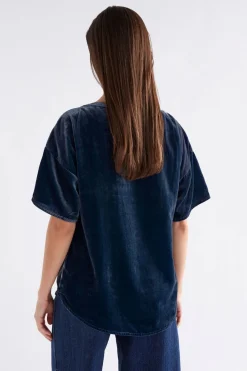 Elk Suuri Velvet Top - Blue Steel