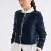 Elk Suuri Zip Jacket - Blue Steel