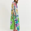 Gary Bigeni Dantas Tunic Dress - Placement Print