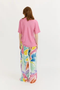 Gary Bigeni Gino Bias Cut T-Shirt - Bigeni Print