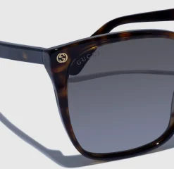 Gucci GG0022S Sunglasses - Havana-Havana