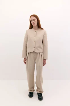 Harris Tapper Adam Trouser - Clay