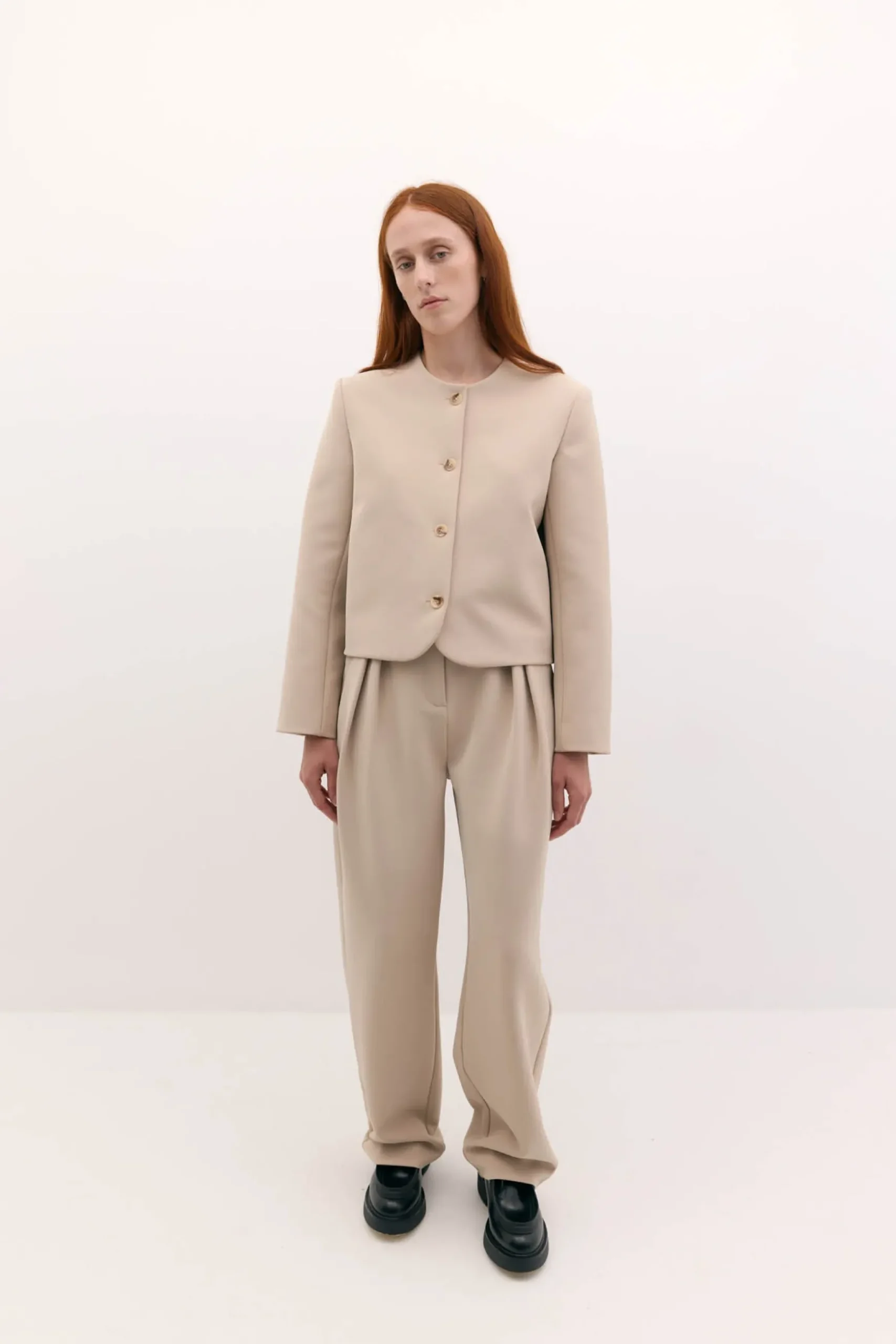 Harris Tapper Adam Trouser - Clay