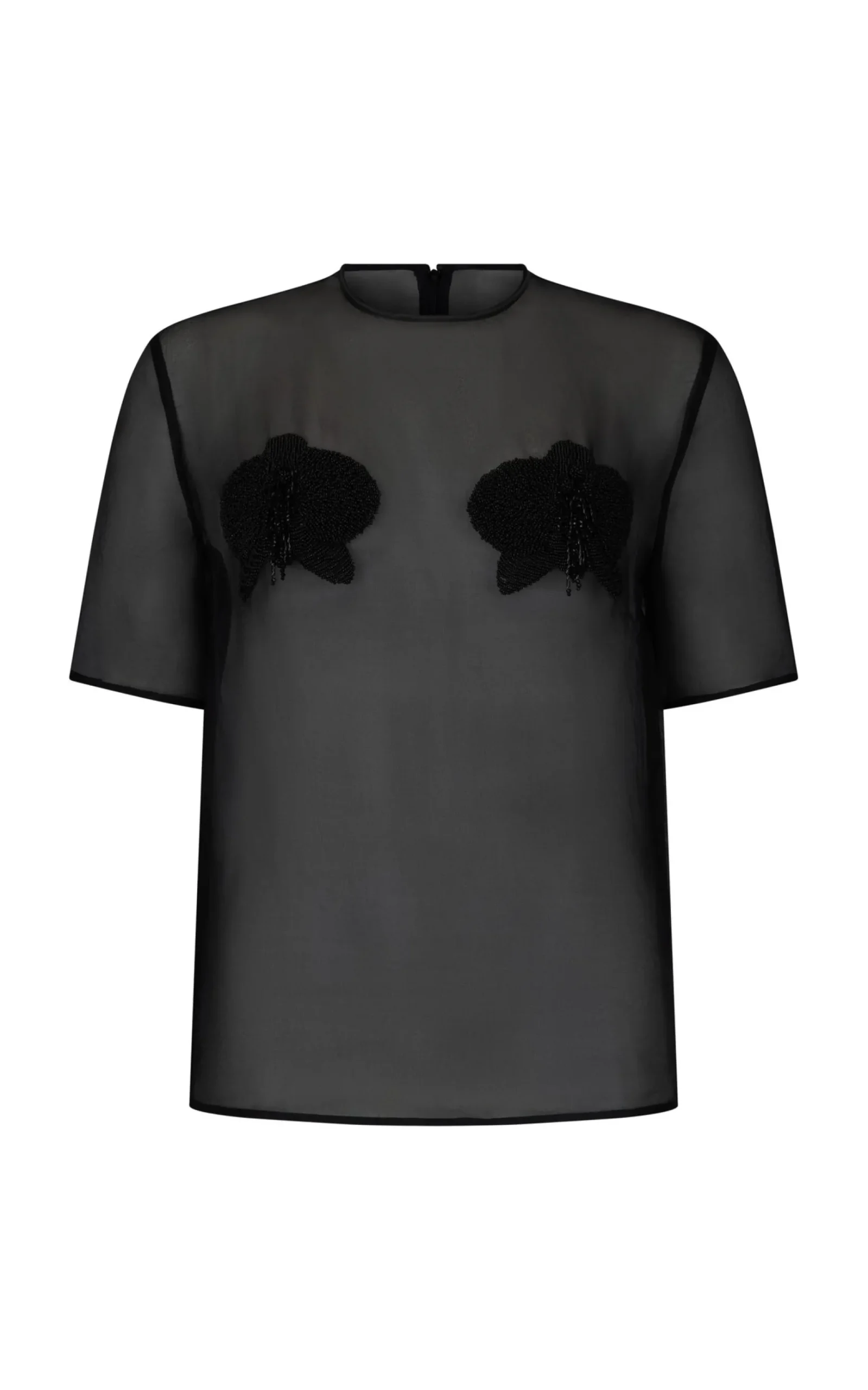 Harris Tapper Ophelia Tee - Black Organza