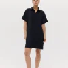 Harris Tapper Polo Mini Dress - Black