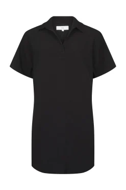 Harris Tapper Polo Mini Dress - Black