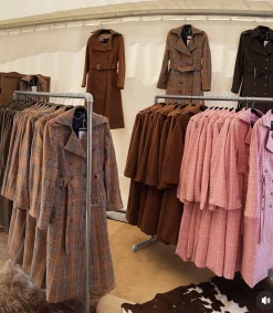 Jordan Elli Brentwood Trench Coat - Pink Check