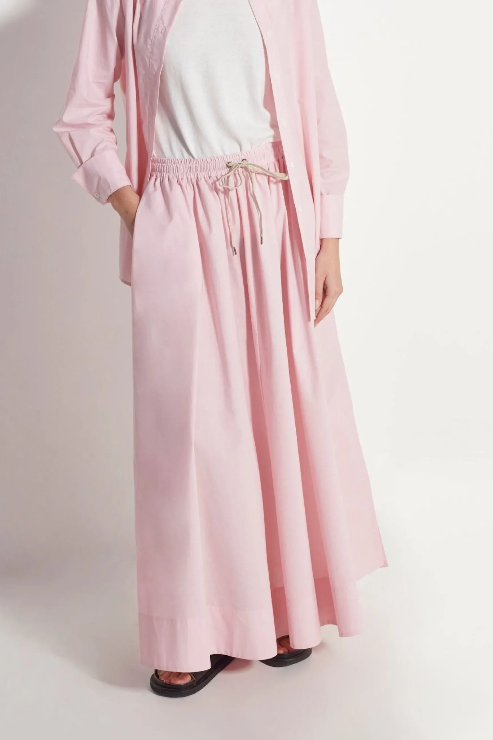 Juliette Hogan Kev Skirt - Pale Pink