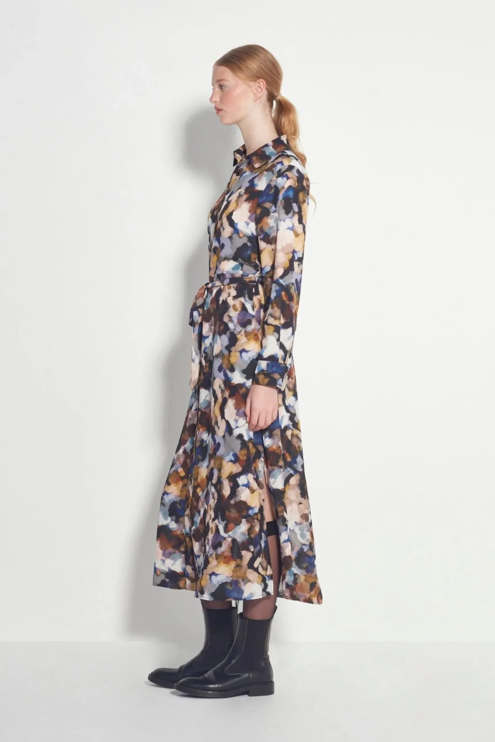 Juliette Hogan Liz Dress - Amber Dapple
