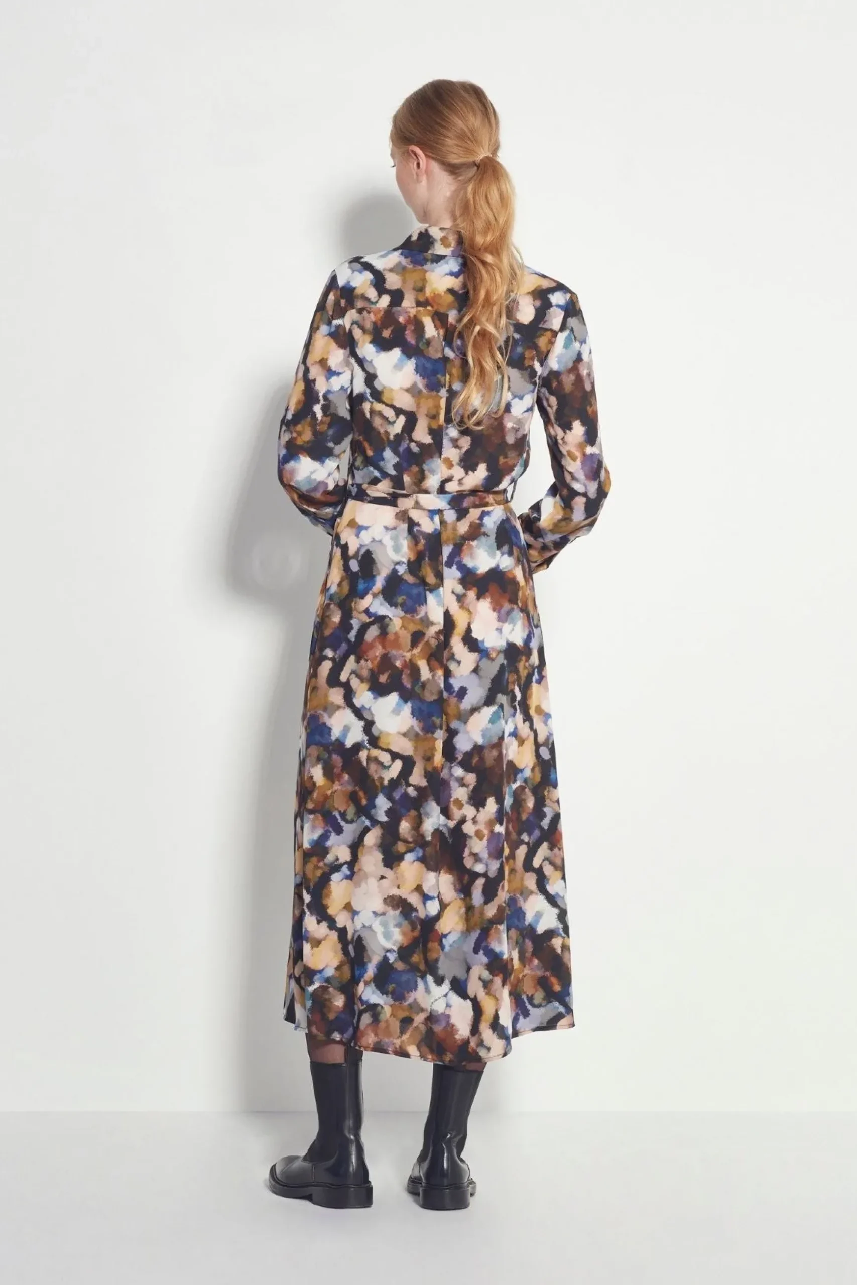Juliette Hogan Liz Dress - Amber Dapple