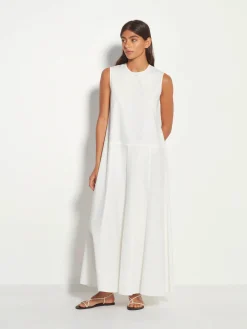 Juliette Hogan Symi Dress Organic Cotton - White