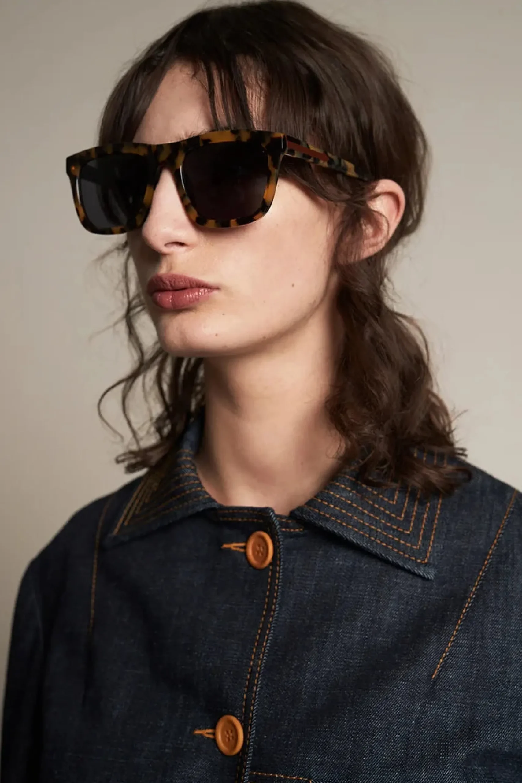 Karen Walker Deep Freeze Sunglasses - Crazy Tort