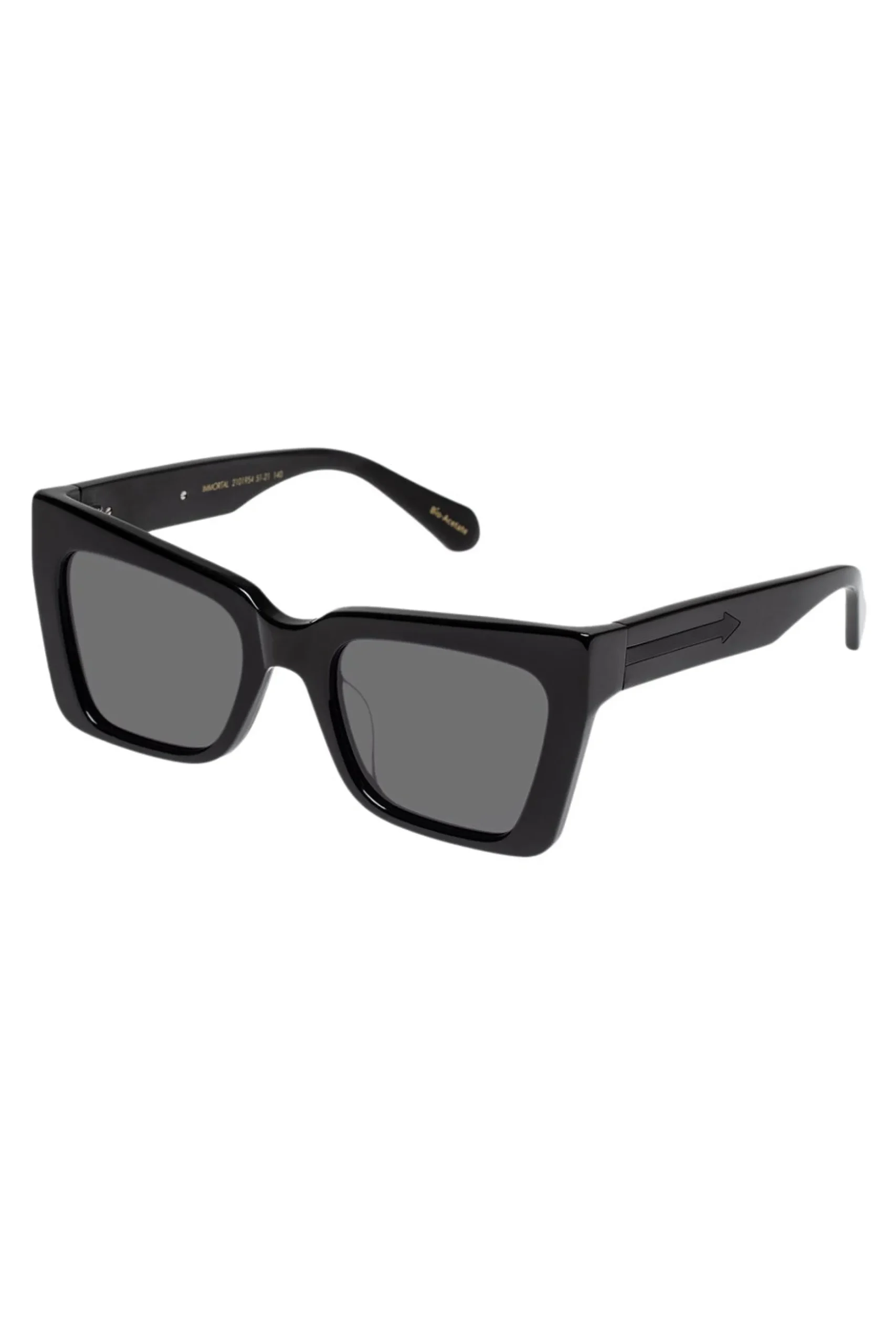 Karen Walker Immortal Sunglasses - Black Jellybean
