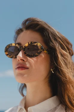 Karen Walker Rapture Sunglasses - Crazy Tort