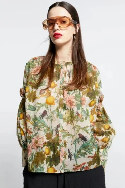 Karen Walker Realm Shirt - Macadamia