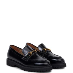 Kathryn Wilson Shandre Loafer - Black High-Shine