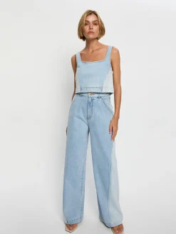 Kivari Carla Denim Jean - Two Tone Wash