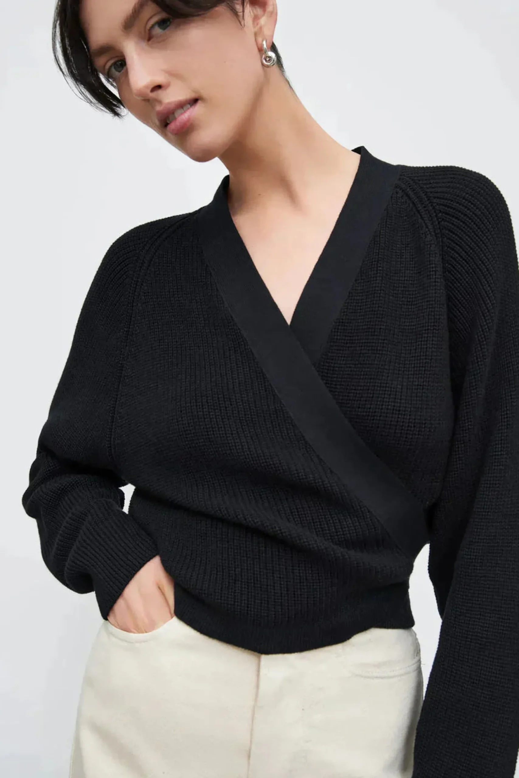 Kowtow Composure Cardigan - Black