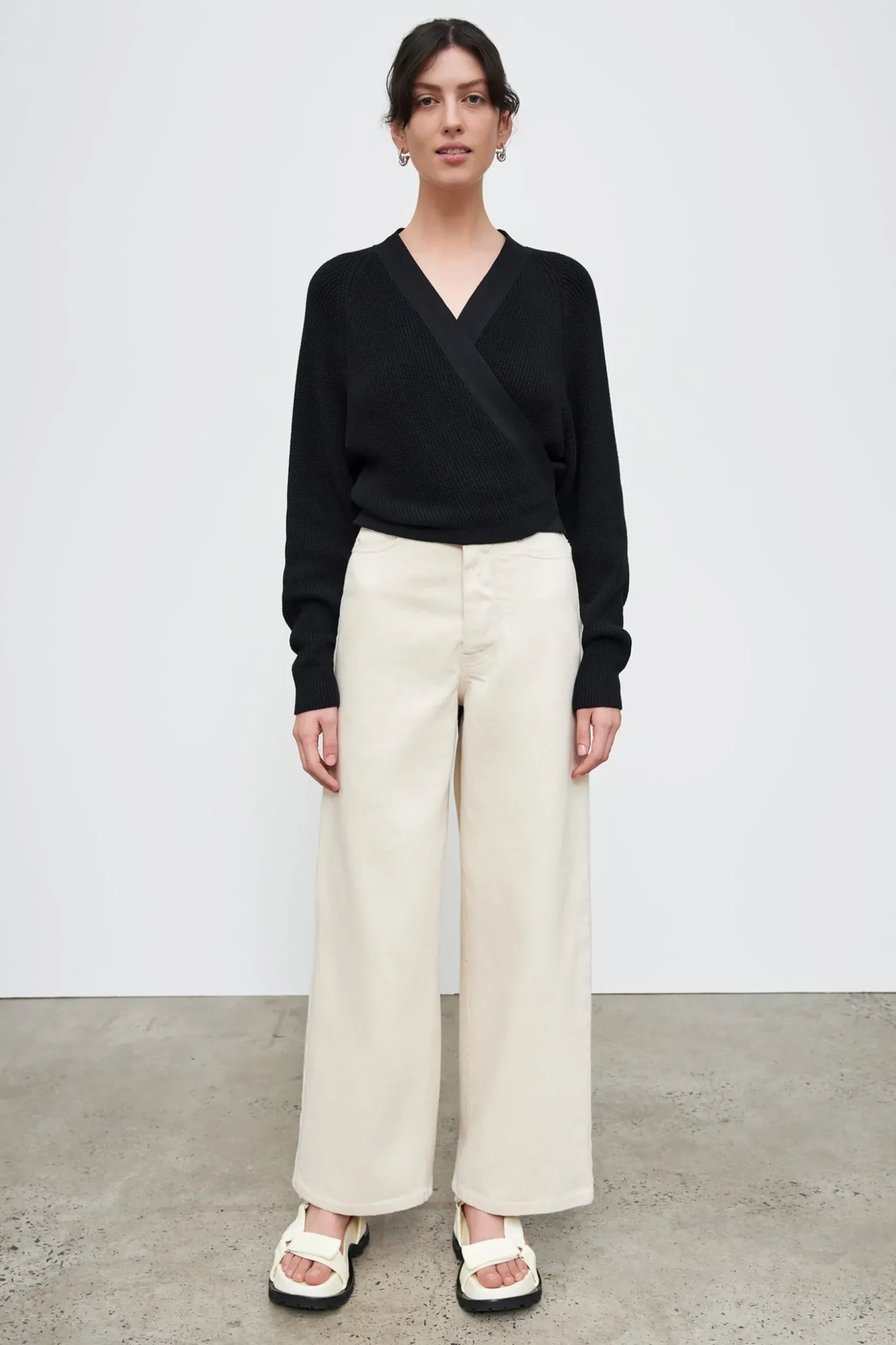 Kowtow Composure Cardigan - Black