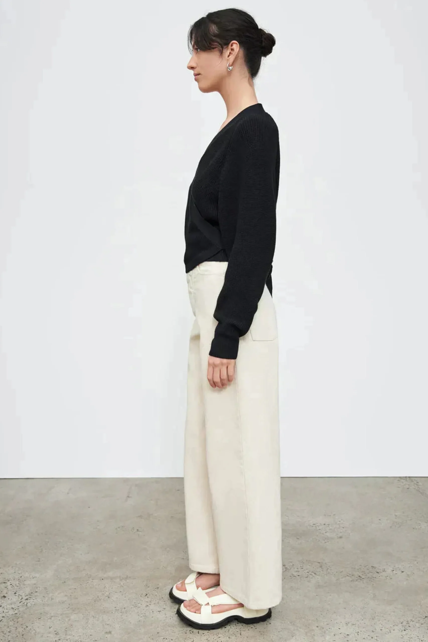 Kowtow Composure Cardigan - Black