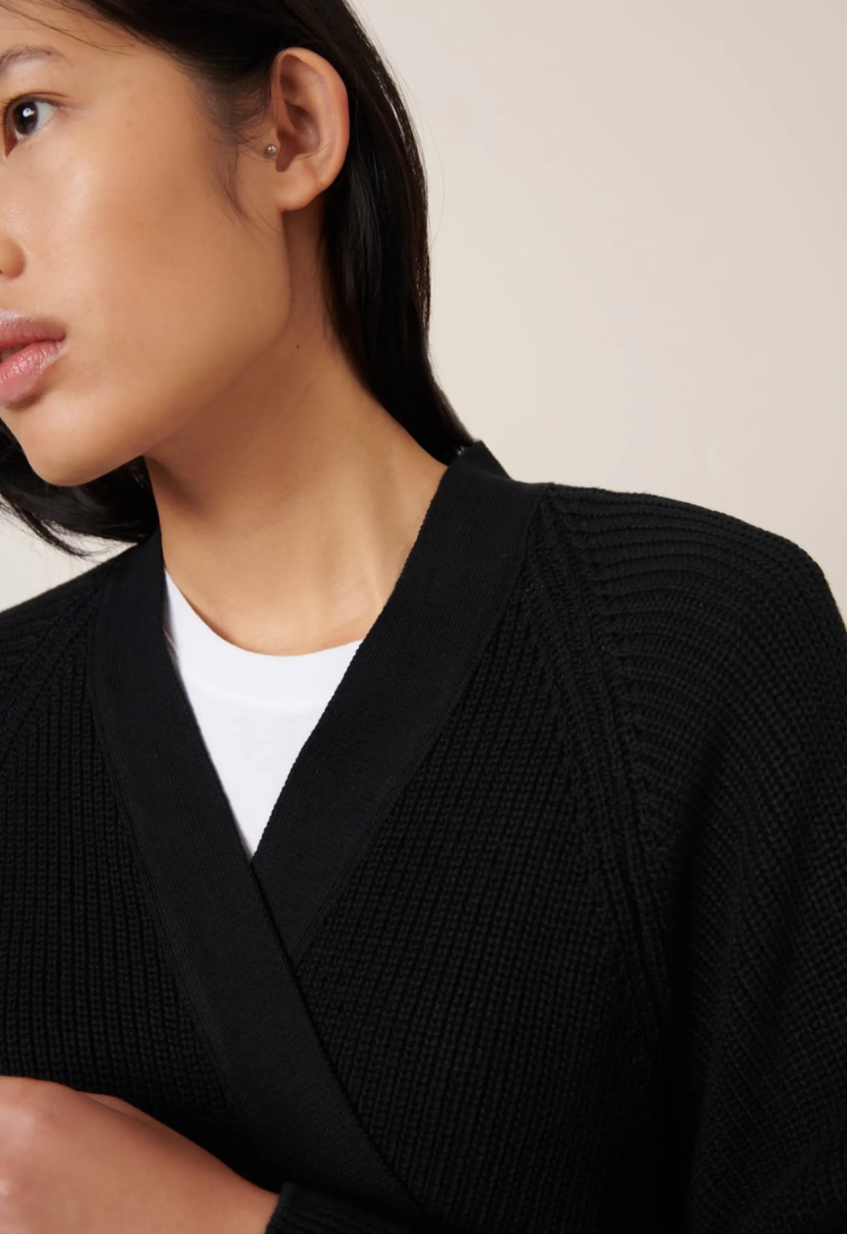 Kowtow Composure Cardigan - Black