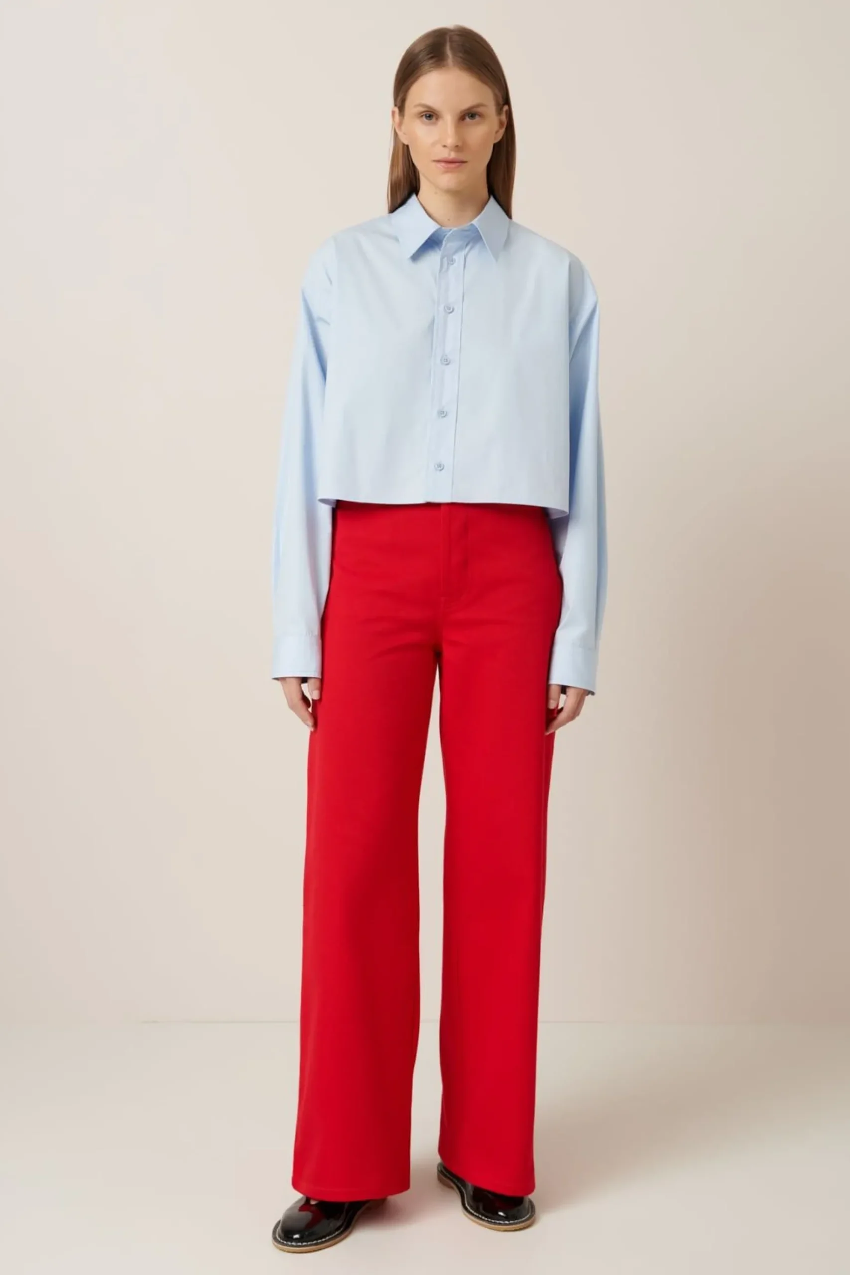 Kowtow Lauren Shirt - Sky Blue