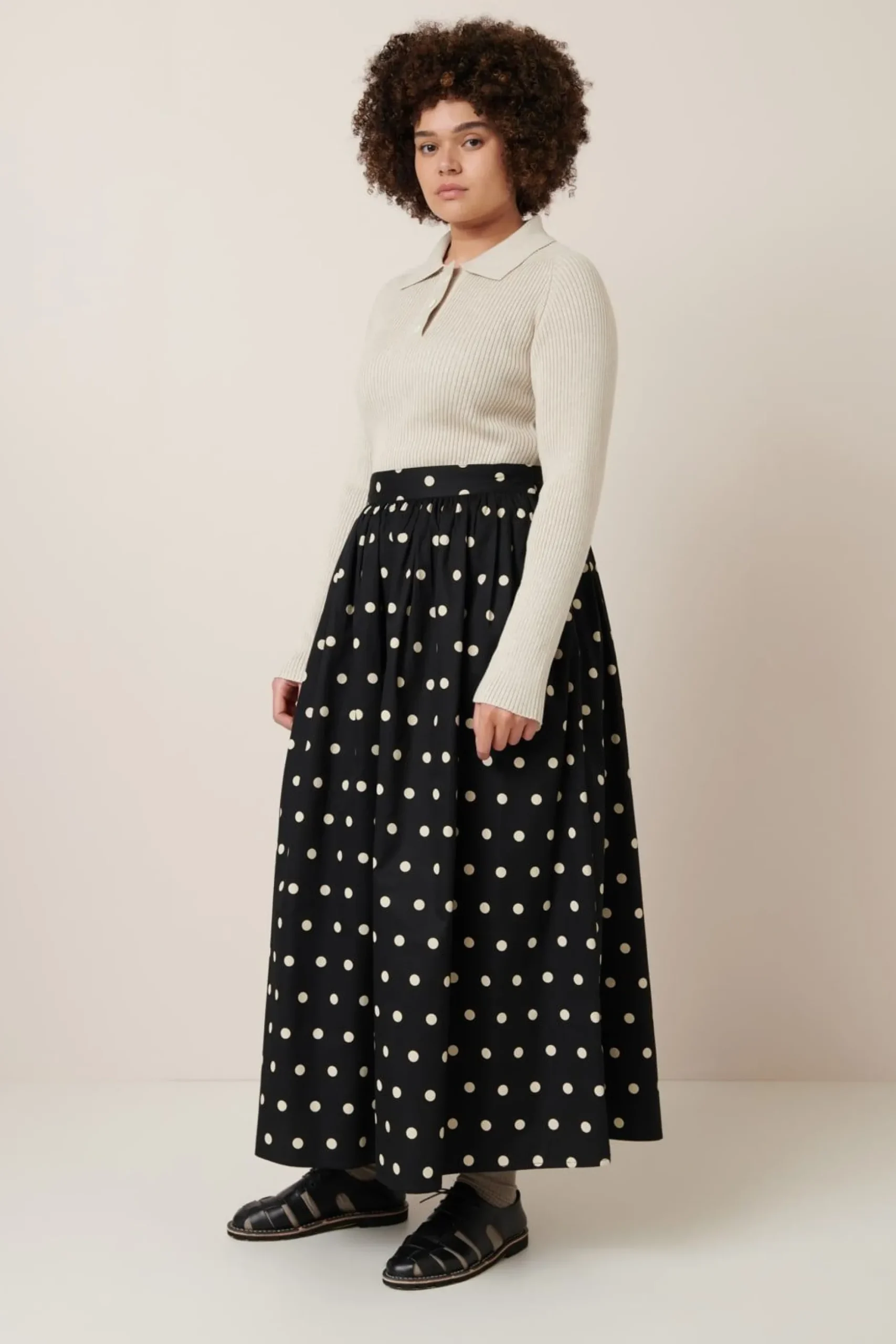 Kowtow Luna Skirt - Polka Dot