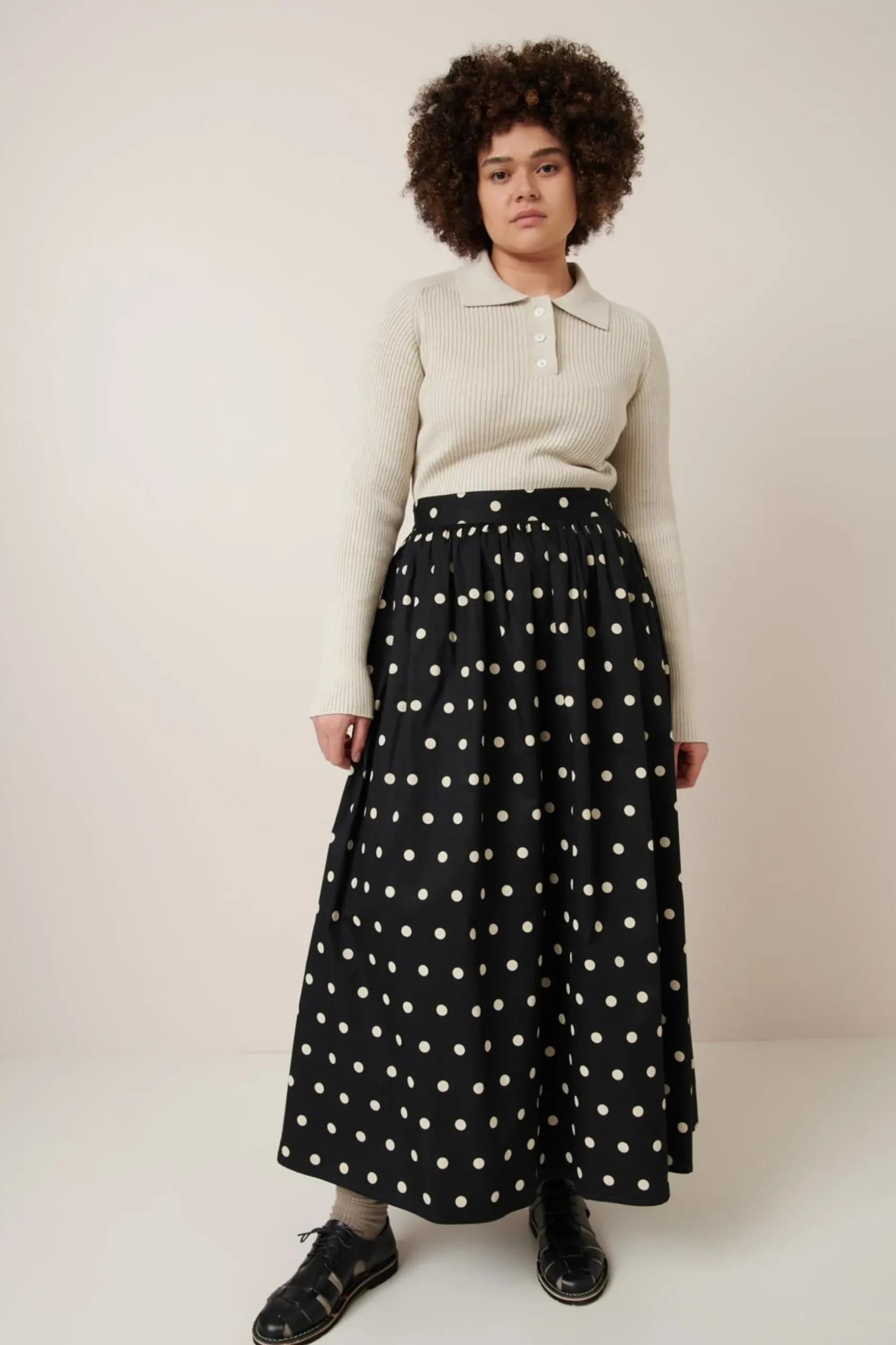 Kowtow Luna Skirt - Polka Dot