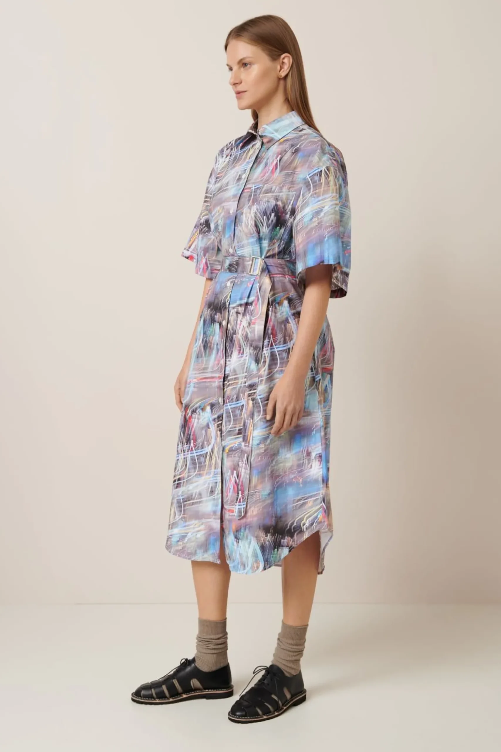 Kowtow Neon Dress - Cityscape