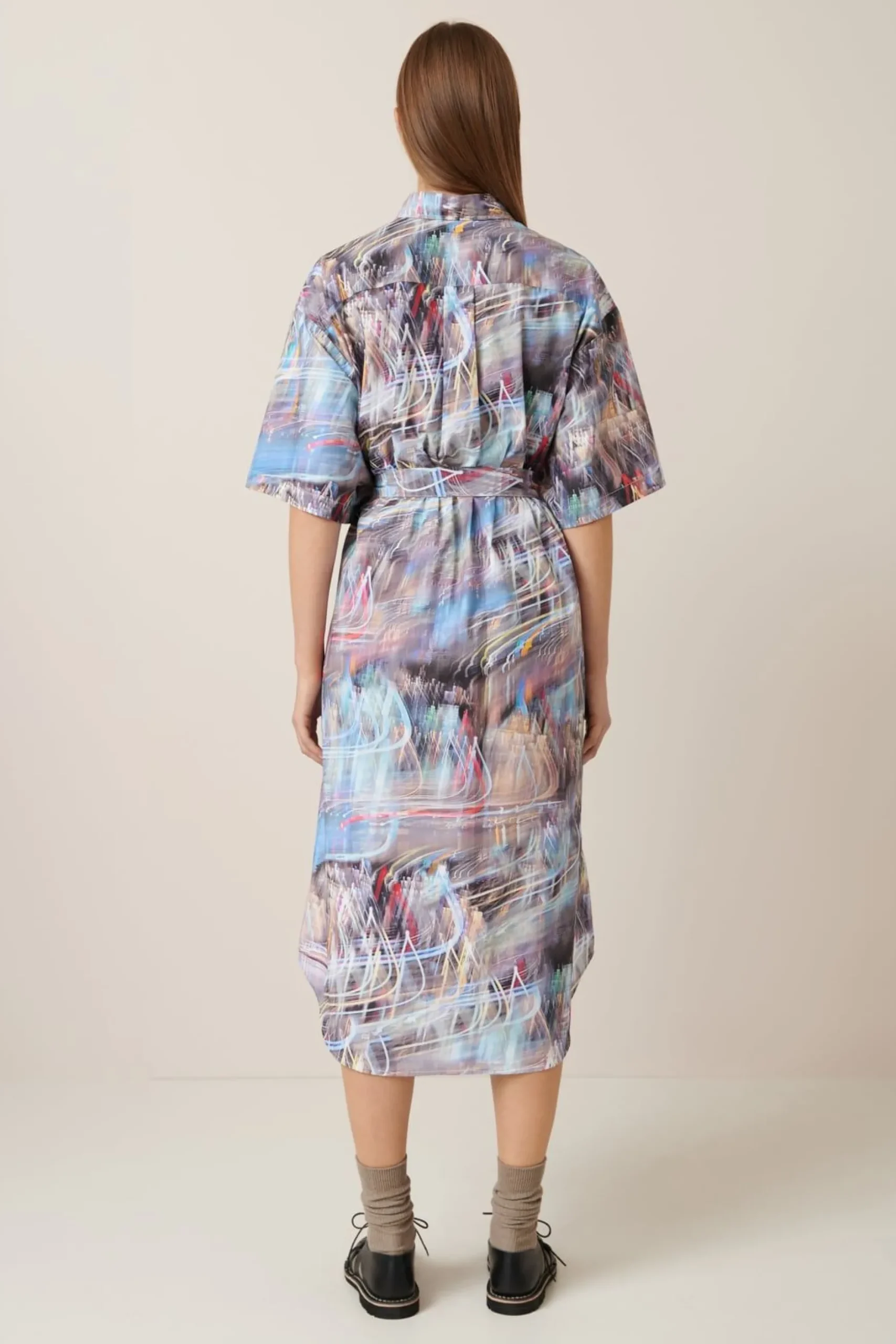 Kowtow Neon Dress - Cityscape