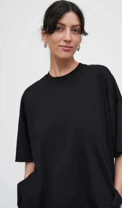 Kowtow Oversized Boxy Tee - Black