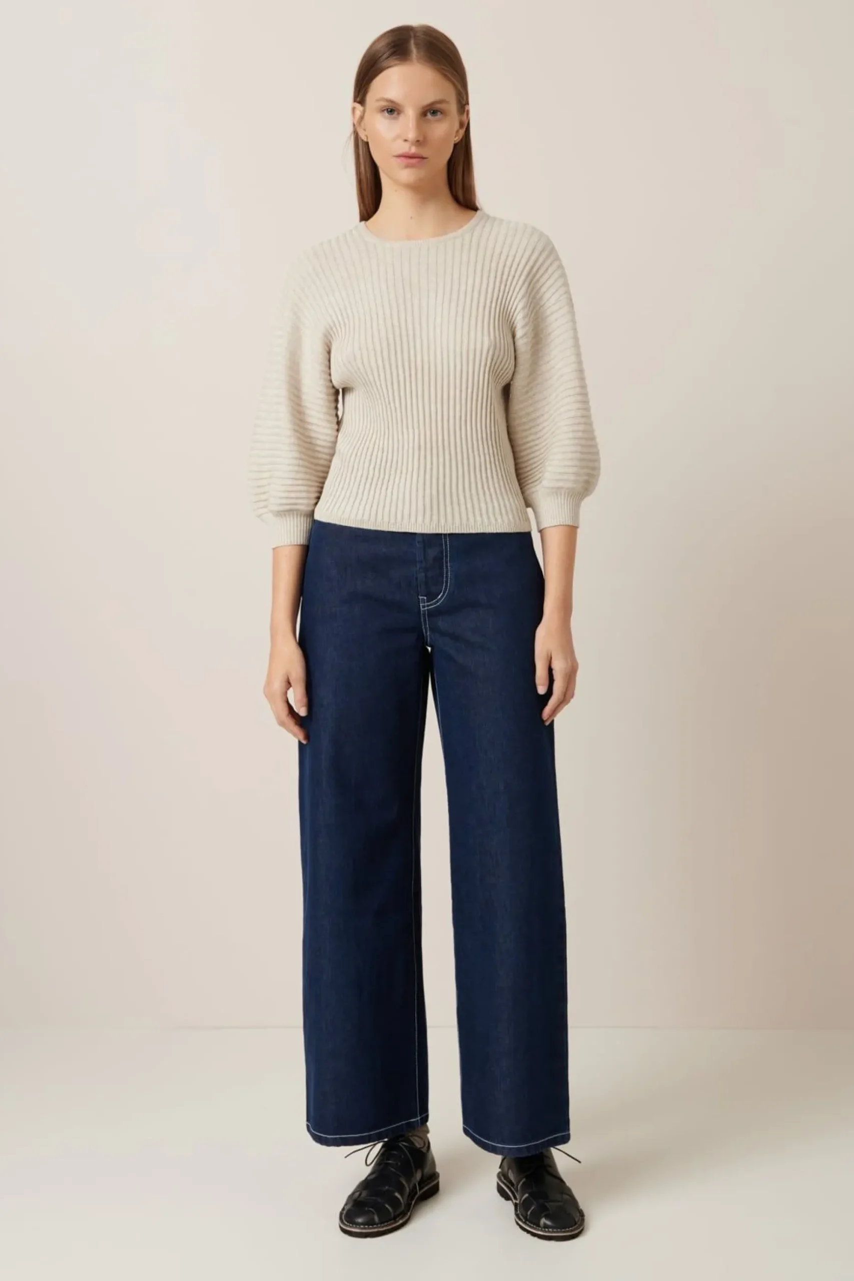 Kowtow Quinn Top - Oat