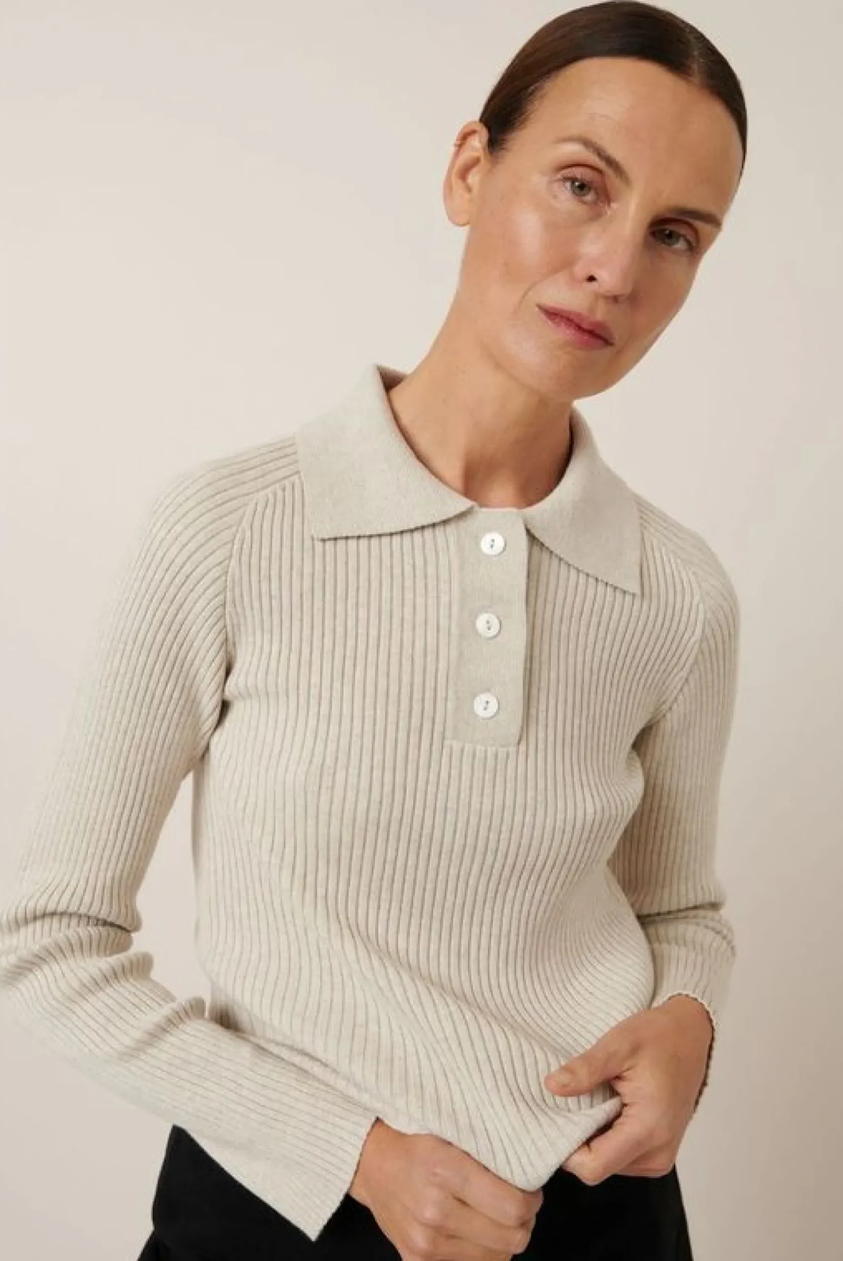 Kowtow Ridge Top - Oat Melange