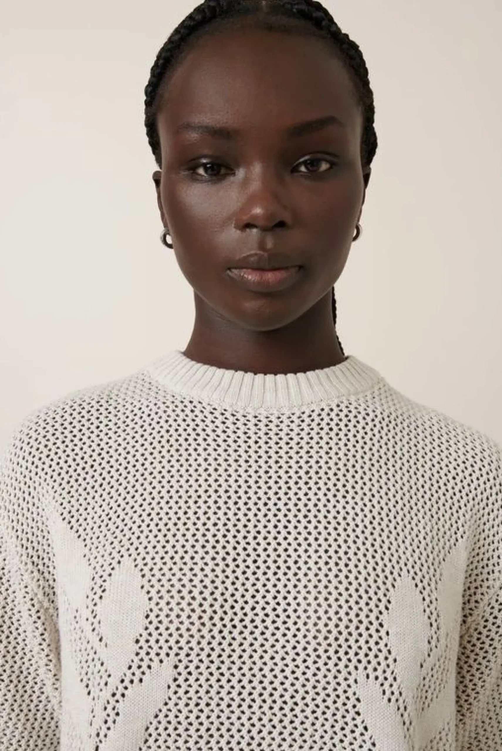 Kowtow Rosa Tee - Oat Melange Arriving 17 March