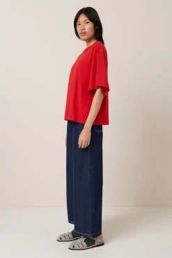 Kowtow Shadow Tee - Red