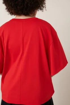 Kowtow Shadow Tee - Red