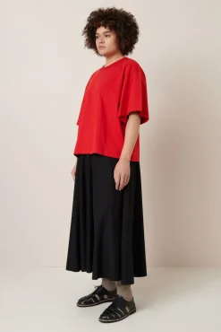 Kowtow Shadow Tee - Red