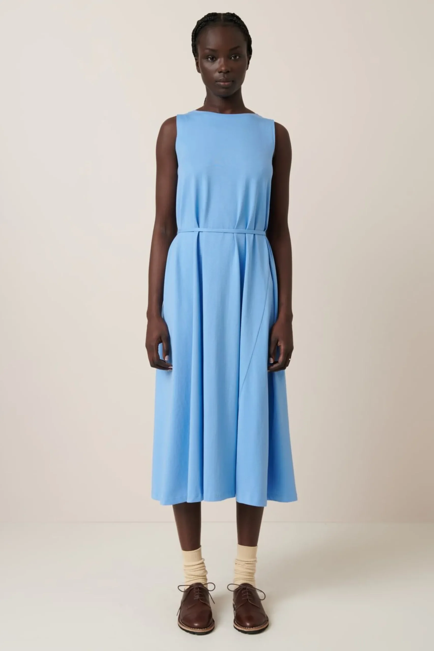 Kowtow Tank Swing Dress - Skyline