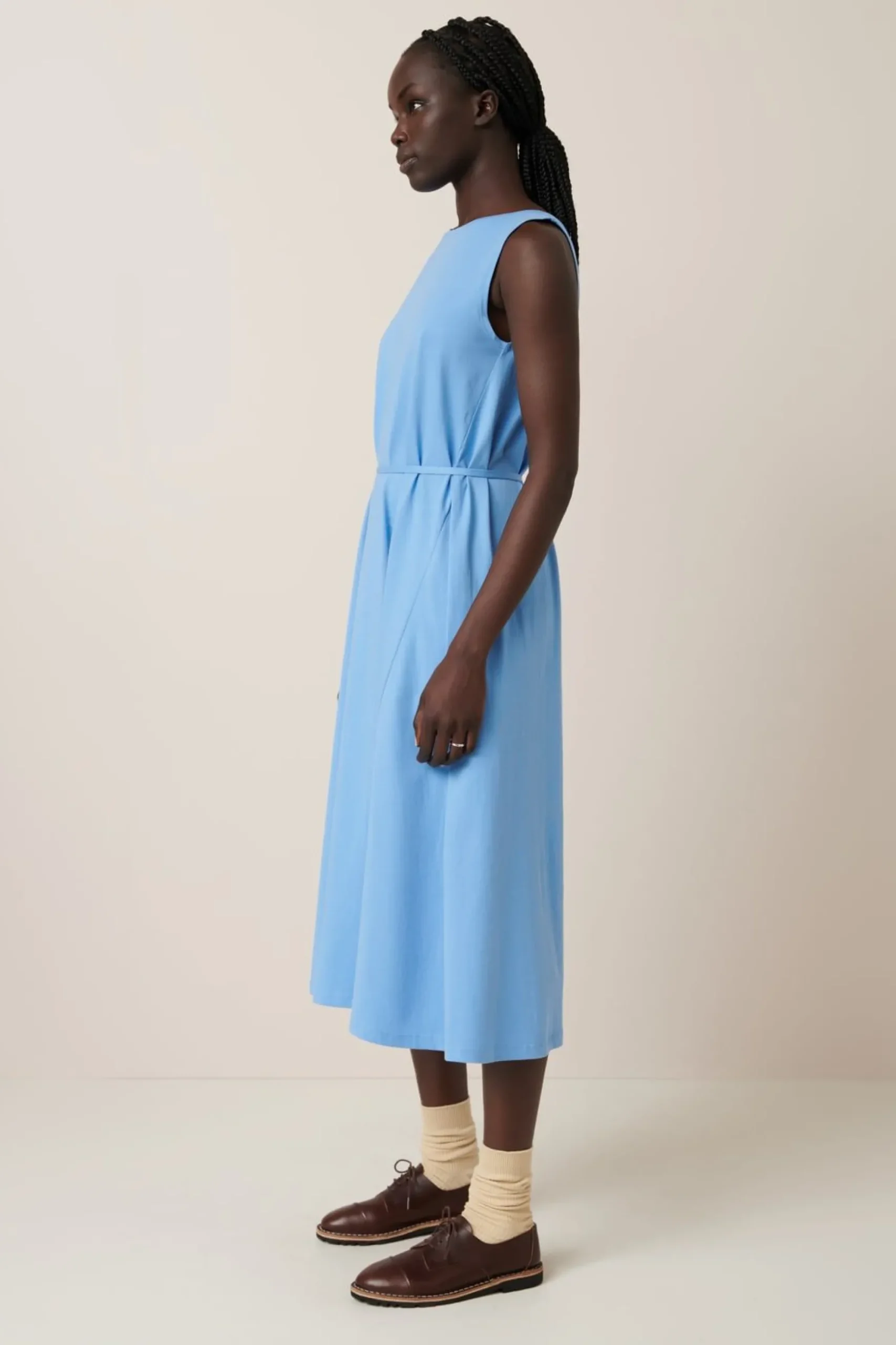 Kowtow Tank Swing Dress - Skyline