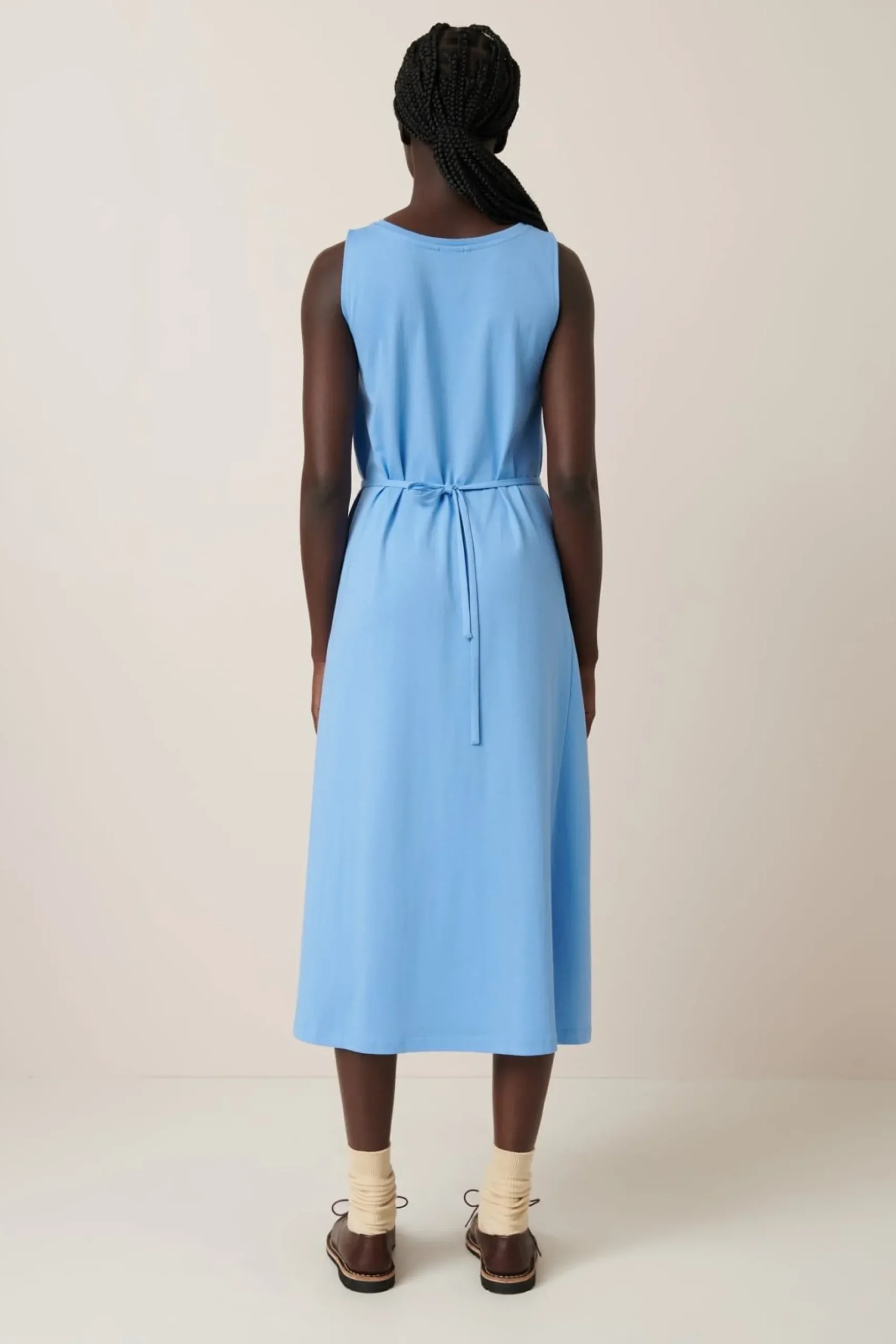 Kowtow Tank Swing Dress - Skyline