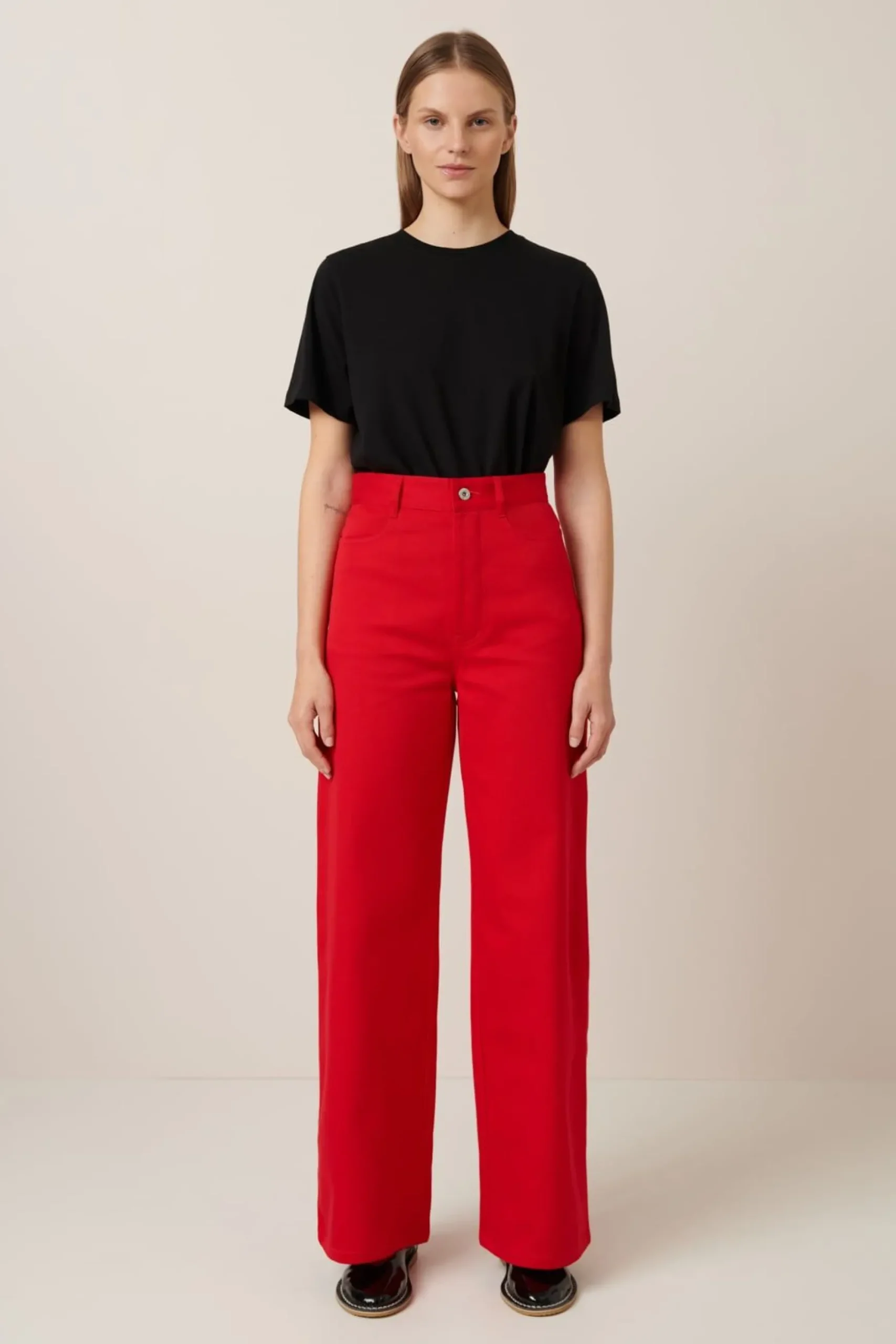Kowtow Unity Pant - Red