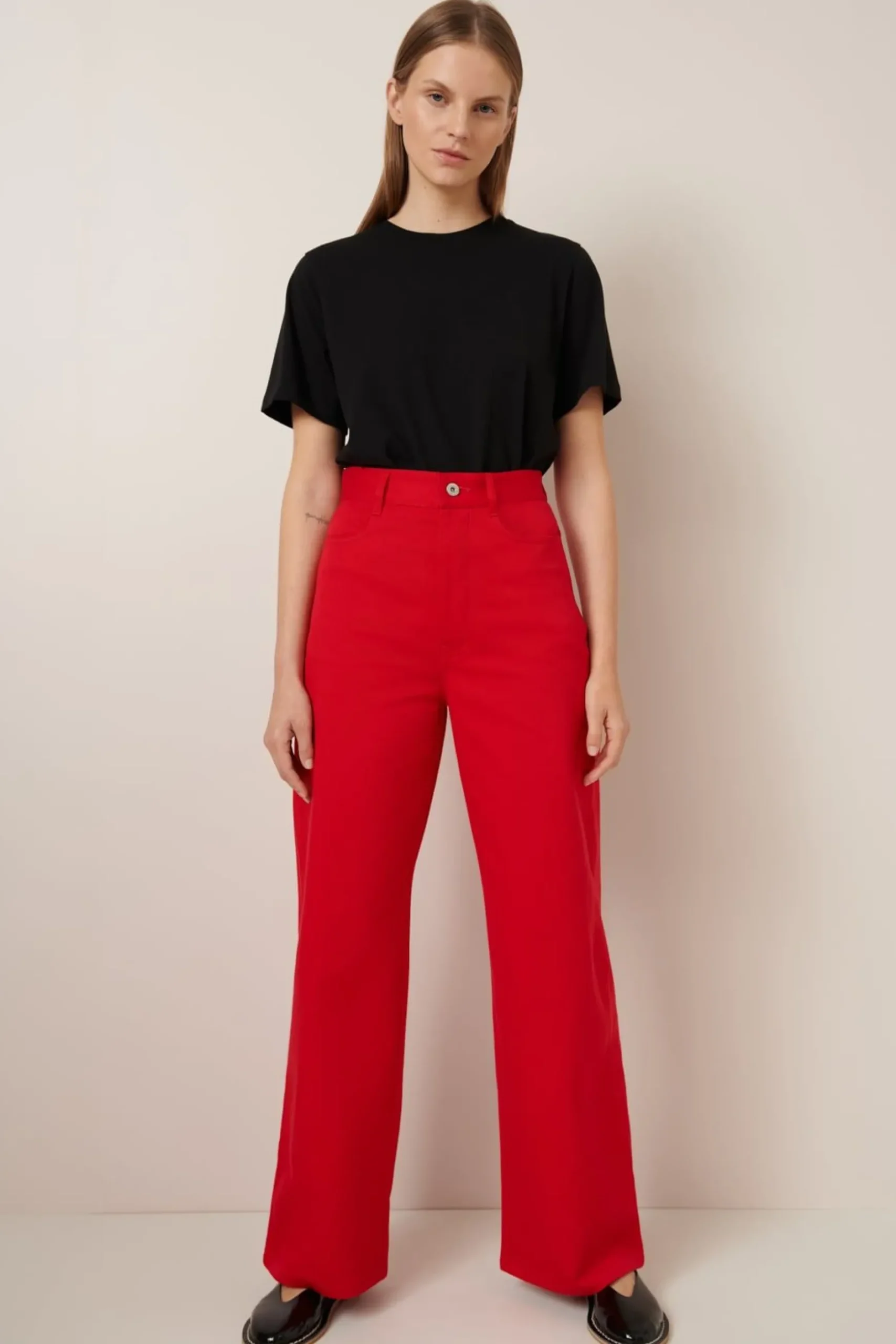 Kowtow Unity Pant - Red
