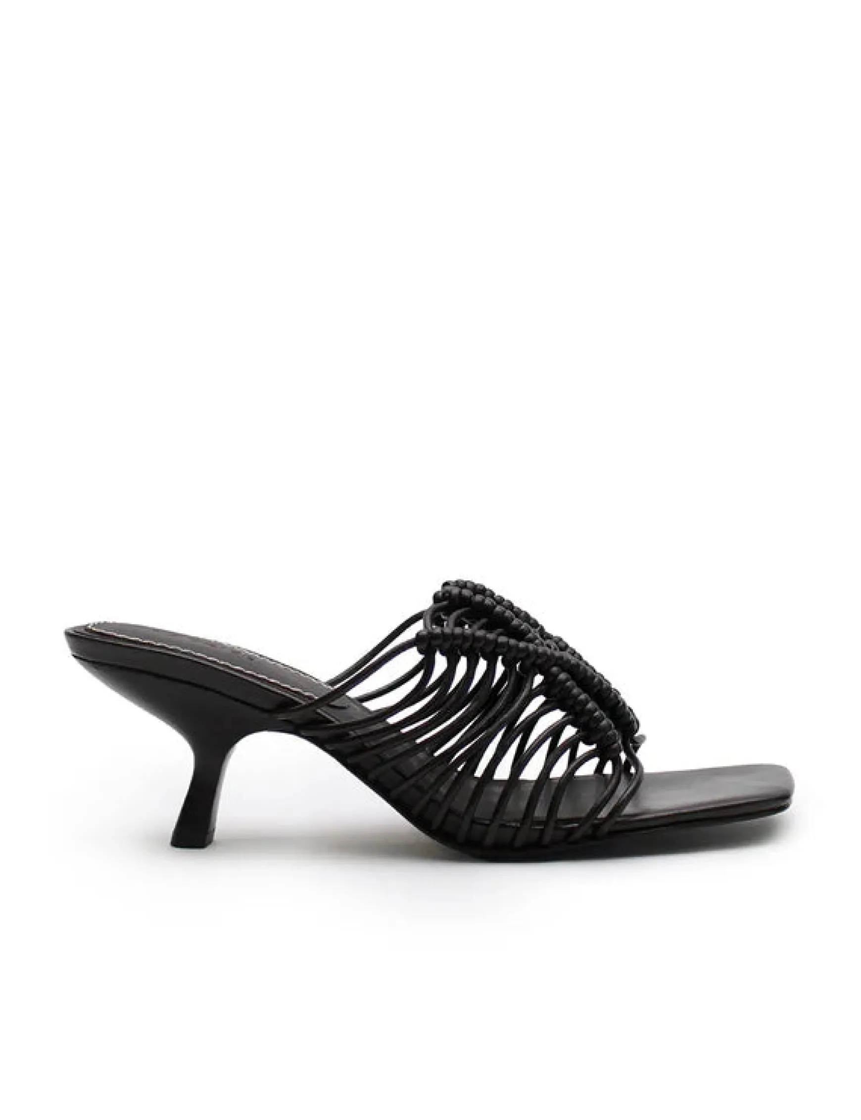 La Tribe Macrame Heel - Pepper